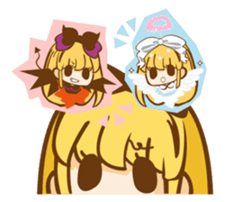 Alice on Halloween day sticker #7161748