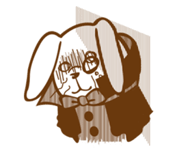 Alice on Halloween day sticker #7161749