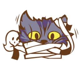 Alice on Halloween day sticker #7161755