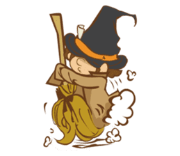 Alice on Halloween day sticker #7161756
