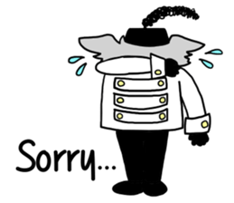 Schnauzer Jackie at the Marching Band sticker #7161890