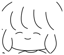 Sayoko and Mysterious monster. sticker #7162157