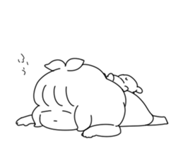 Sayoko and Mysterious monster. sticker #7162160