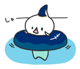 Rabbit with Float. sticker #7162203