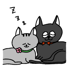 Cat lover's day-to-day Sticker