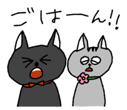 Cat lover's day-to-day Sticker sticker #7163010