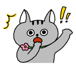 Cat lover's day-to-day Sticker sticker #7163024