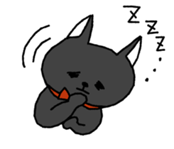 Cat lover's day-to-day Sticker sticker #7163030