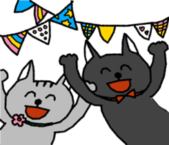 Cat lover's day-to-day Sticker sticker #7163046