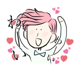 Kevin and Miku sticker #7163290