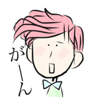 Kevin and Miku sticker #7163314
