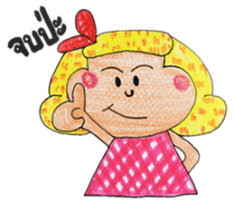 Crayon Maria sticker #7164088