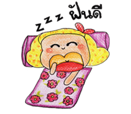Crayon Maria sticker #7164095