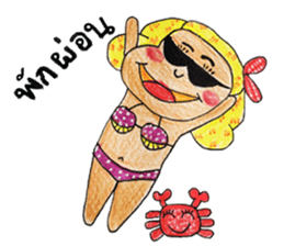 Crayon Maria sticker #7164104