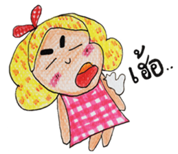 Crayon Maria sticker #7164108