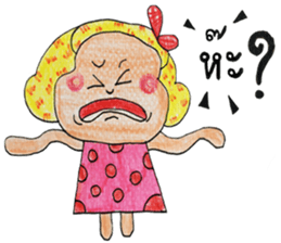 Crayon Maria sticker #7164111