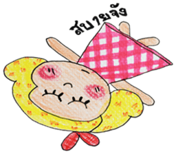 Crayon Maria sticker #7164113