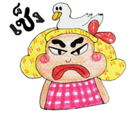 Crayon Maria sticker #7164118