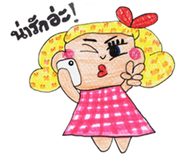 Crayon Maria sticker #7164121