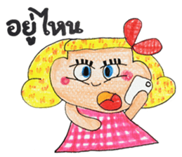 Crayon Maria sticker #7164122