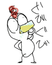 Onta! An annoying bird! ver.2 sticker #7164768