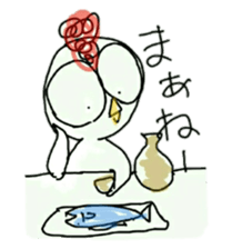 Onta! An annoying bird! ver.2 sticker #7164771