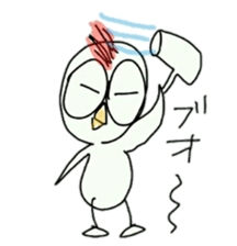 Onta! An annoying bird! ver.2 sticker #7164780