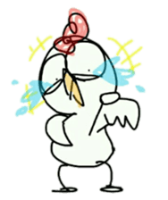 Onta! An annoying bird! ver.2 sticker #7164801