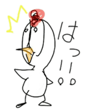 Onta! An annoying bird! ver.2 sticker #7164806