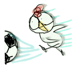 Onta! An annoying bird! ver.2 sticker #7164807