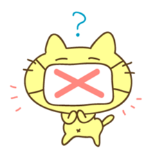 Kyururun Cats sticker #7166034