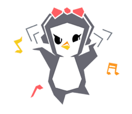penguin-01 sticker #7166275