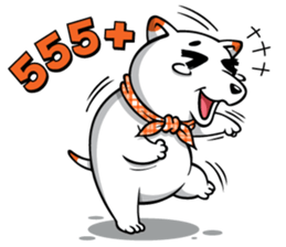 Hootang The Dog : Hello!! sticker #7166409