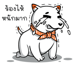Hootang The Dog : Hello!! sticker #7166413