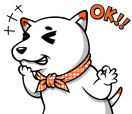 Hootang The Dog : Hello!! sticker #7166415