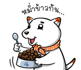 Hootang The Dog : Hello!! sticker #7166417