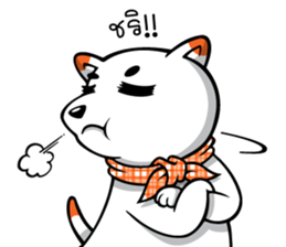 Hootang The Dog : Hello!! sticker #7166421