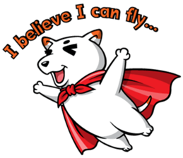 Hootang The Dog : Hello!! sticker #7166434