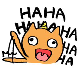 Oni Cat sticker #7167177