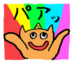 Oni Cat sticker #7167183