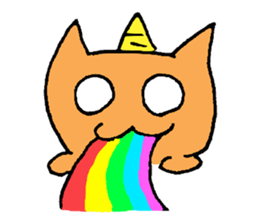 Oni Cat sticker #7167196