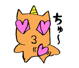 Oni Cat sticker #7167204
