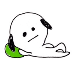 White Dog's sticker #7167504