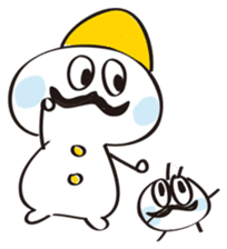 Nono snowman friend sticker #7167589