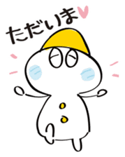 Nono snowman friend sticker #7167597