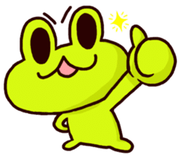 SMILE the frog 2 sticker #7168289