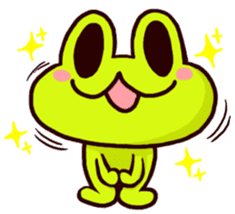 SMILE the frog 2 sticker #7168291