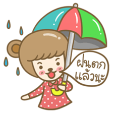 Lovely Beary (Thai) sticker #7168401