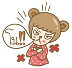 Lovely Beary (Thai) sticker #7168406