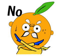 Orange grandfather<E> sticker #7168408